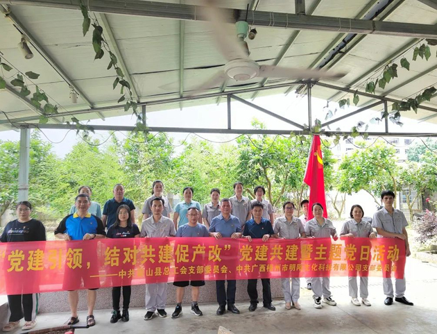 蒙山縣總工會：黨建引領(lǐng)，結(jié)對共建促產(chǎn)改